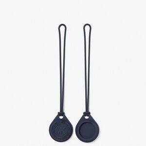 Michael Kors Blue Set of 2 Air Tag Cover